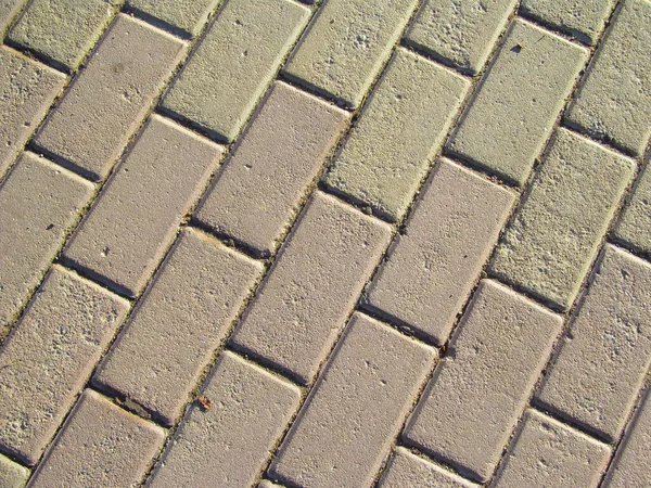 Pavé Béton Coloré Sur Trottoir Trottoir Pour Les Décors Les — Photo