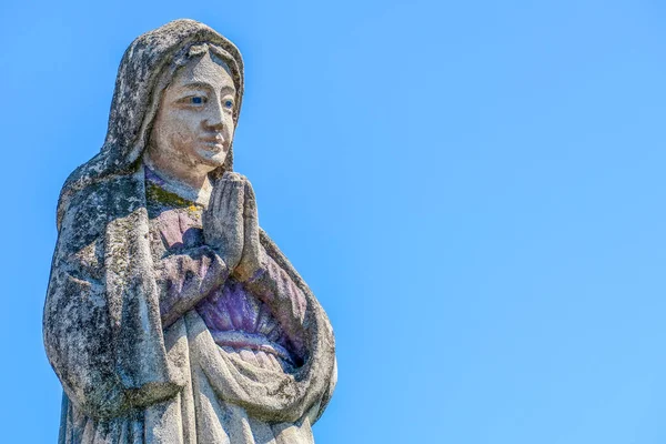 Escultura Pedra Mãe Deus — Fotografia de Stock