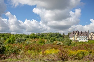Ternopil, Ukrayna 'da çok katlı bir bina.