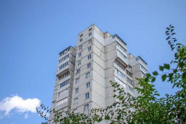 Ternopil, Ukrayna 'da çok katlı bir bina.