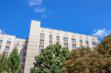 Ternopil, Ukrayna 'da çok katlı bir bina.