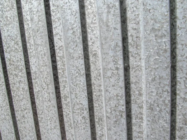 Textur Korrugerad Metallplåt För Bakgrunder — Stockfoto
