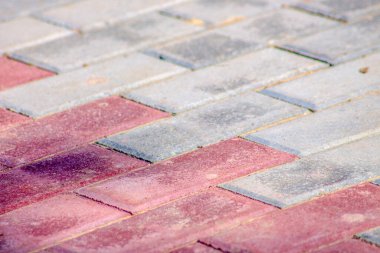 Arka plan için parktaki asfalt dokusu