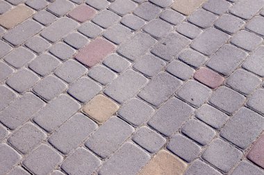 Arkaplan için renkli beton kaldırım dokusu