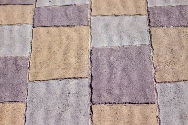 Arkaplan için renkli beton kaldırım dokusu