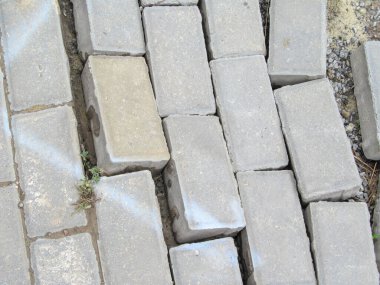 Kaldırımdaki beton kaldırım dokusu arka planlar için.