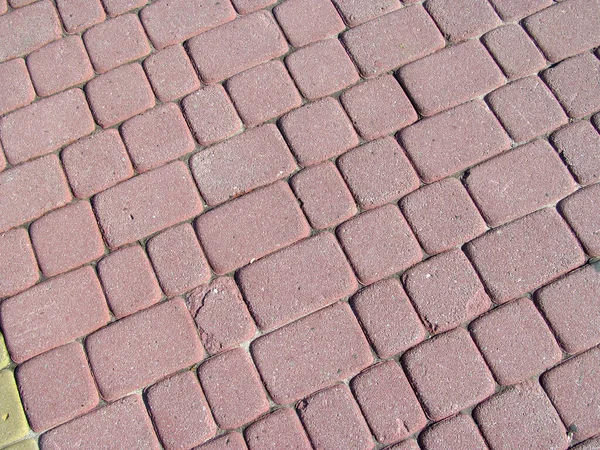Barevný Betonový Chodník Chodníku Chodníku Pro Zázemí Textury — Stock fotografie