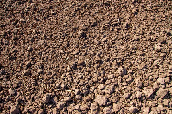 Landschappen Van Een Geploegd Veld Buiten Stad September — Stockfoto