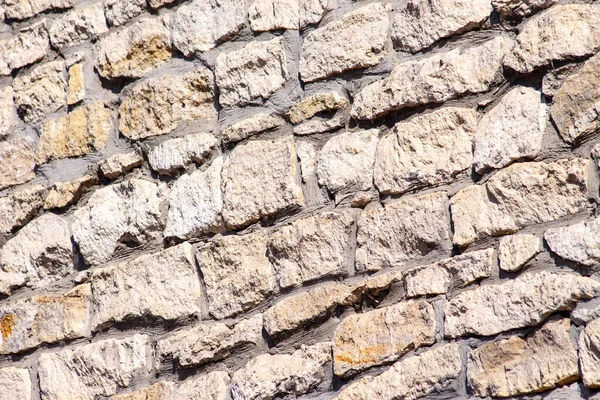 Textuur Van Gele Zandsteen Muur — Stockfoto