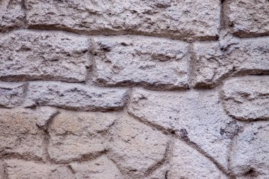 17. yüzyılda eski bir Ortodoks kilisesinin eski taş duvarı.