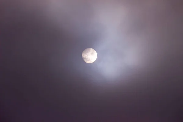 Gray Clouds Sun Them September — Stock Photo, Image