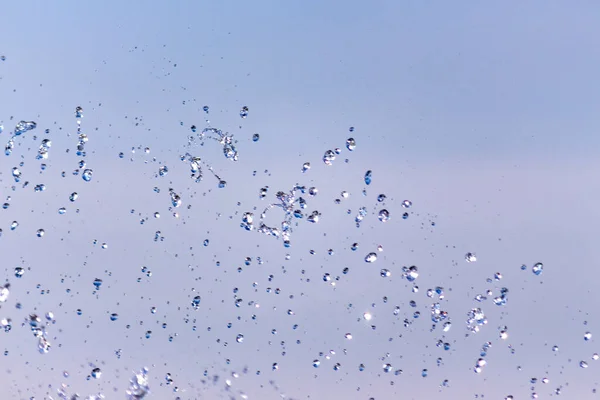 Spritzer Und Wasserstrahlen Brunnen Und Wasser Park — Stockfoto