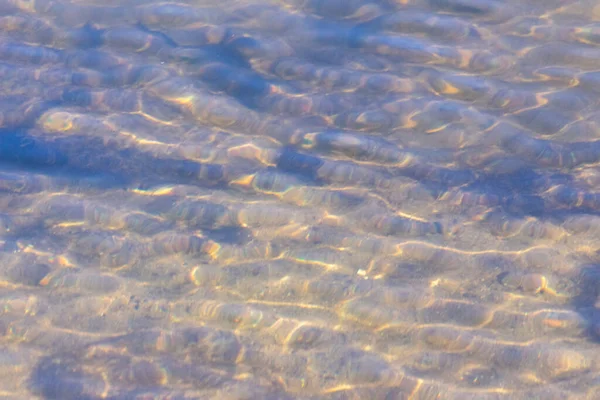 湖の水と波の質感 — ストック写真