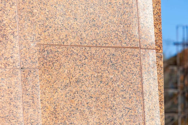 Geel Zwart Granieten Textuur Voor Achtergronden — Stockfoto
