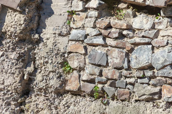 Текстура Старой Каменной Стены Заднего Плана — стоковое фото