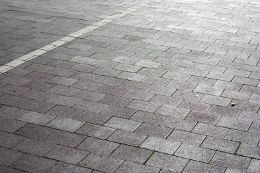 Parktaki arka planlar için beton kaldırım dokusu