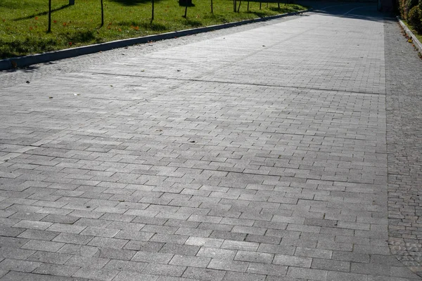 Texture Concrete Pavement Backgrounds Park — Stock Photo, Image