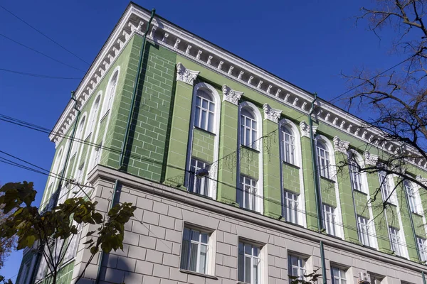 Fachada Del Edificio Administrativo Universidad Médica Ternopil — Foto de Stock