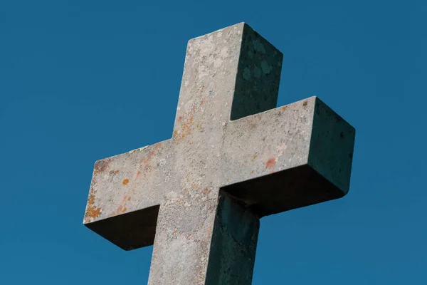 Christian Cross Grave Cemetery — Stock Photo, Image