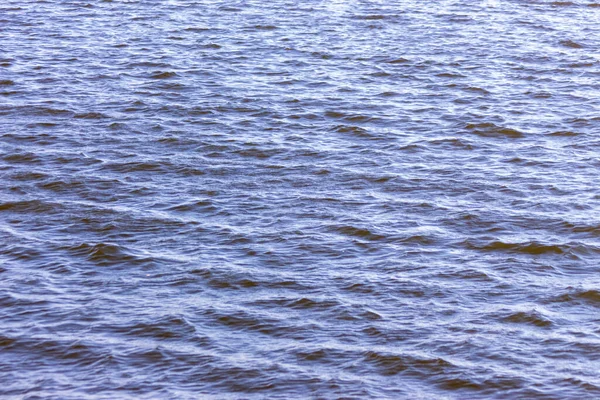 Textura Las Olas Durante Una Tormenta Lago —  Fotos de Stock