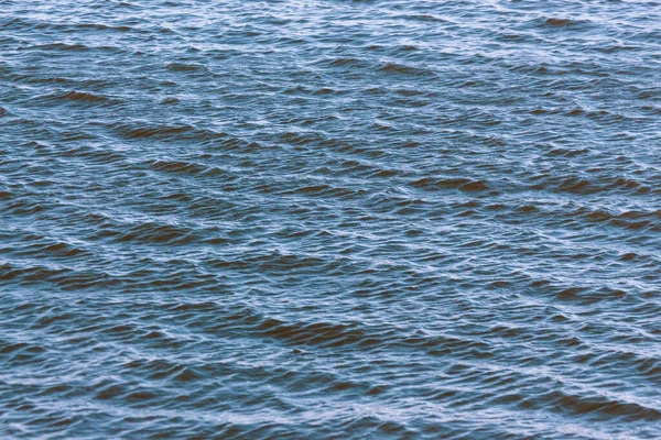 Textur Der Wellen Während Eines Sturms Auf Dem See — Stockfoto