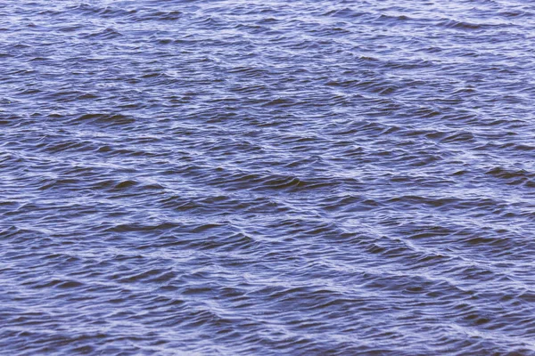 Tekstura Fal Podczas Burzy Jeziorze — Zdjęcie stockowe