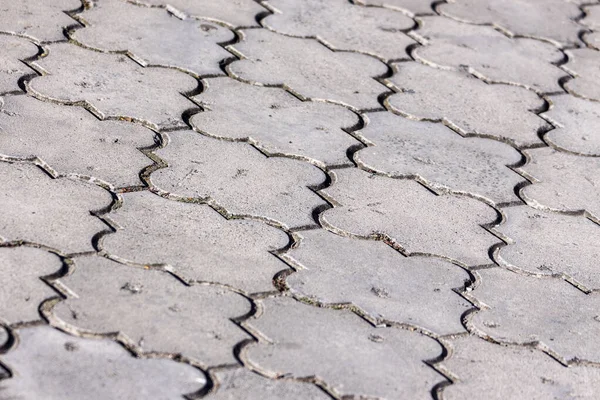 Pavimento Concreto Calçada Para Fundos — Fotografia de Stock