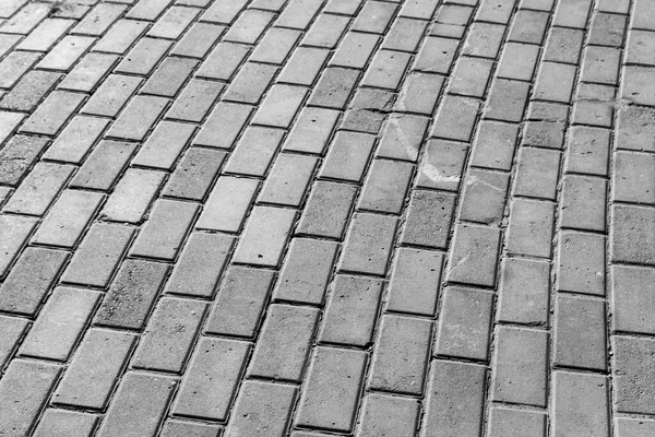 Pavé Béton Sur Trottoir Pour Les Milieux — Photo