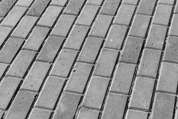 Pavé Béton Sur Trottoir Pour Les Milieux — Photo