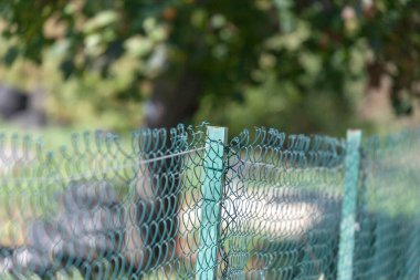 Arka planda beşik ya da sentetik ağ dokusu