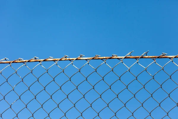 Textur Aus Metall Oder Synthetischem Gewebe Zaun Für Hintergründe — Stockfoto