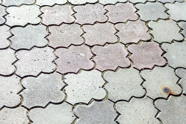 Texture Pavimentazione Cemento Pavimentato Sfondi — Foto Stock