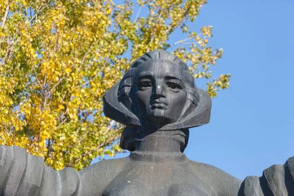 Monumento Vítimas Nazismo Holocausto Dos Que Sofreram Durante Segunda Guerra — Fotografia de Stock