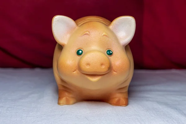 Escultura Brinquedo Porco Para Turistas Colecionadores — Fotografia de Stock