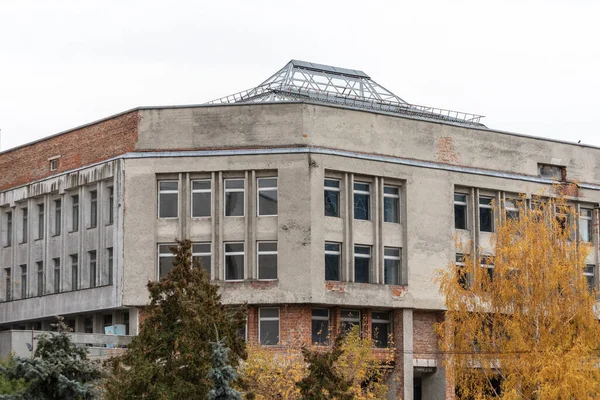 Une Vieille Maison Inachevée Personne Vit — Photo