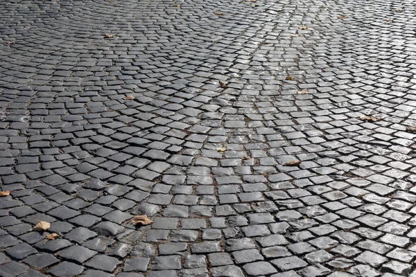 Pedras Granito Preto Cidade Para Fundos — Fotografia de Stock