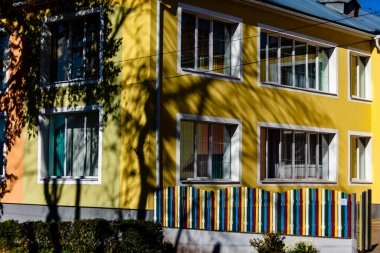 Anaokulunun renkli yüzü.