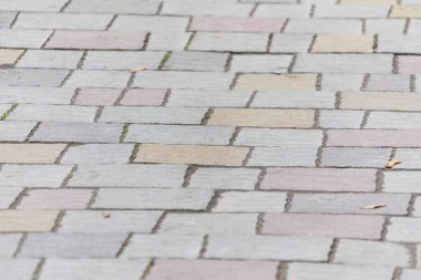 Kaldırımdaki beton kaldırımlar arka planlar için. Asfaltın dokusu, arkaplanı