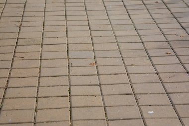 Kaldırımdaki beton kaldırımlar arka planlar için. Asfaltın dokusu, arkaplanı