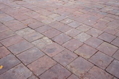 Kaldırımdaki beton kaldırımlar arka planlar için. Asfaltın dokusu, arkaplanı