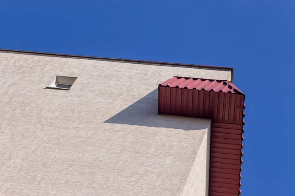 Área Dormir Residencial Com Novas Casas Outubro — Fotografia de Stock