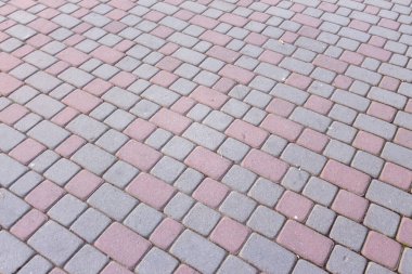 Arkaplan için gri dikdörtgen kaldırım