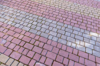 Arkaplan için gri dikdörtgen kaldırım