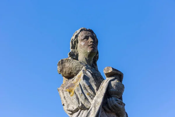 Monument Pierre Mère Dieu Sans Main Sculpture Sur Tombe — Photo