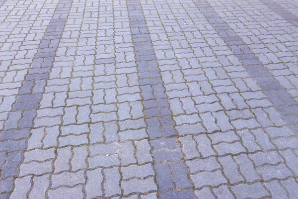 背景の灰色の長方形の舗装 — ストック写真