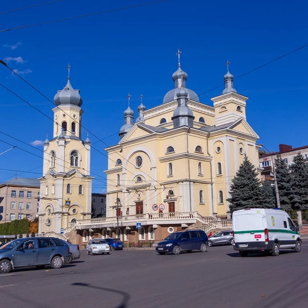 Здание Украинской Христианской Церкви Галиции — стоковое фото