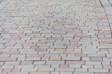 Kaldırımdaki beton kaldırımlar arka planlar için. Asfaltın dokusu, arkaplanı