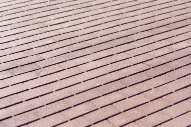 Arkaplanda renkli kaldırım taşlarının dokusu