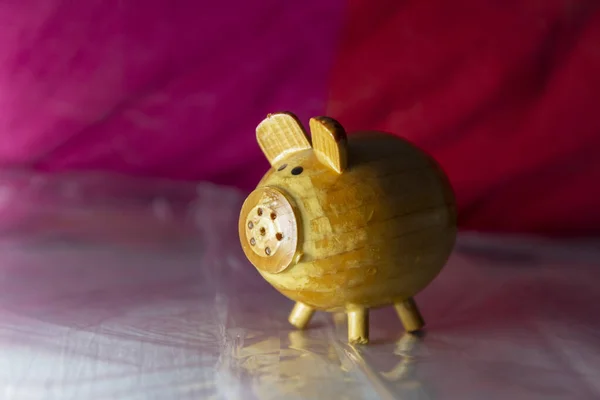 Escultura Brinquedo Porco Ano Porco Lembrança Para Turistas — Fotografia de Stock