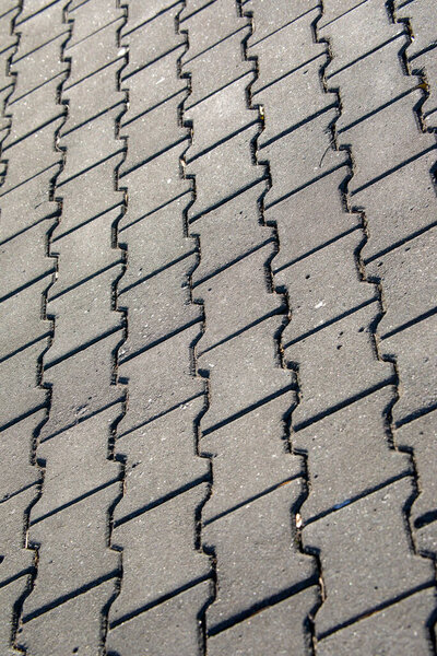 Square pavement for backgrounds and textures